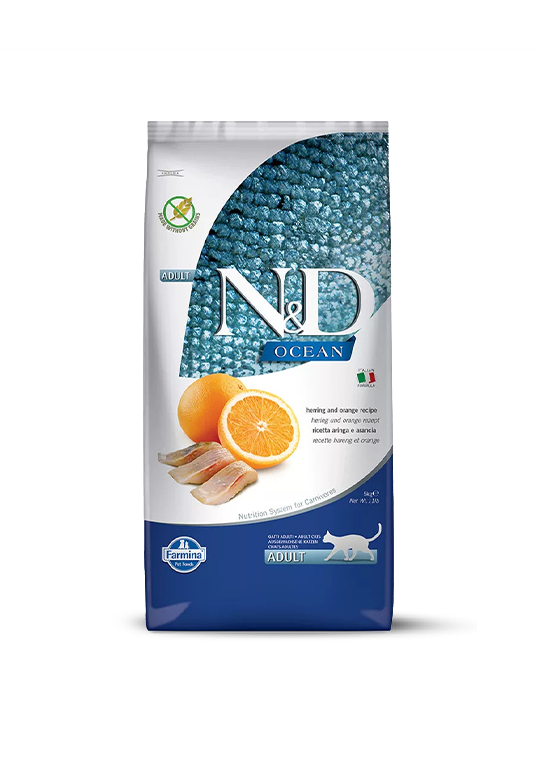 Croccantini N&D Ocean Per Gatti Sterilizzati - Salmone E Arancia 5kg - Foto 11